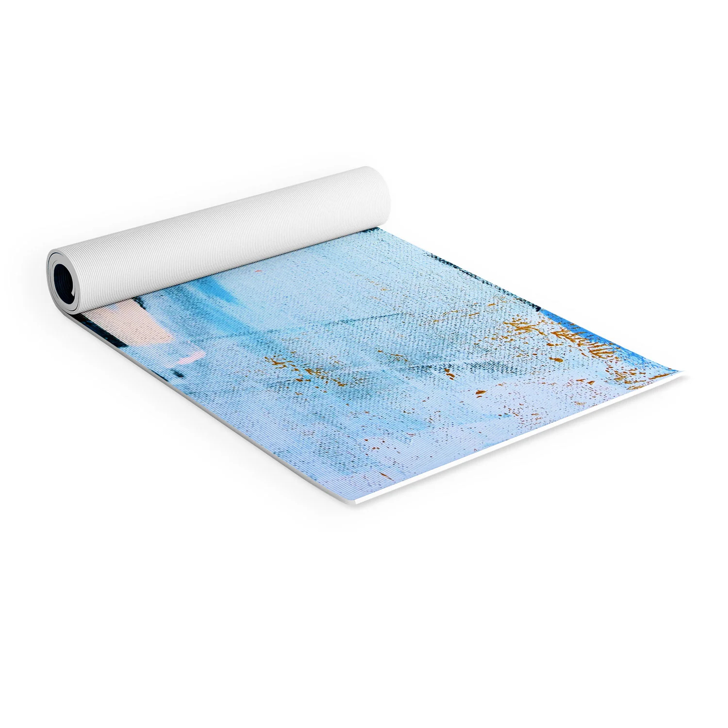 On The Dock Abstract Yoga Mat