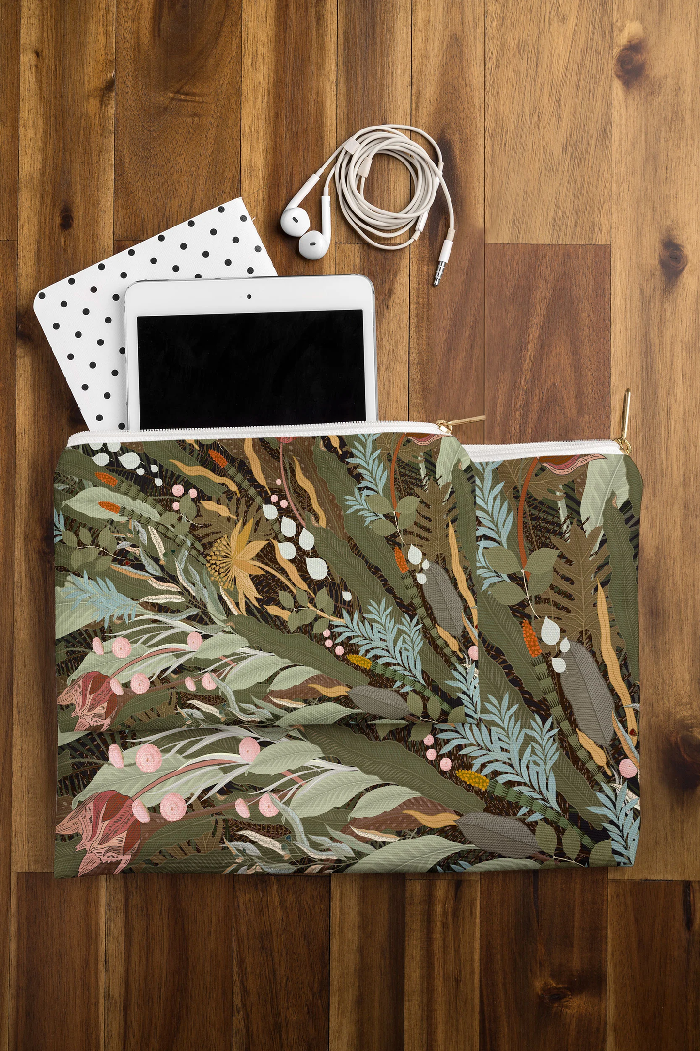 Biophilia Desiree Zippered Pouch