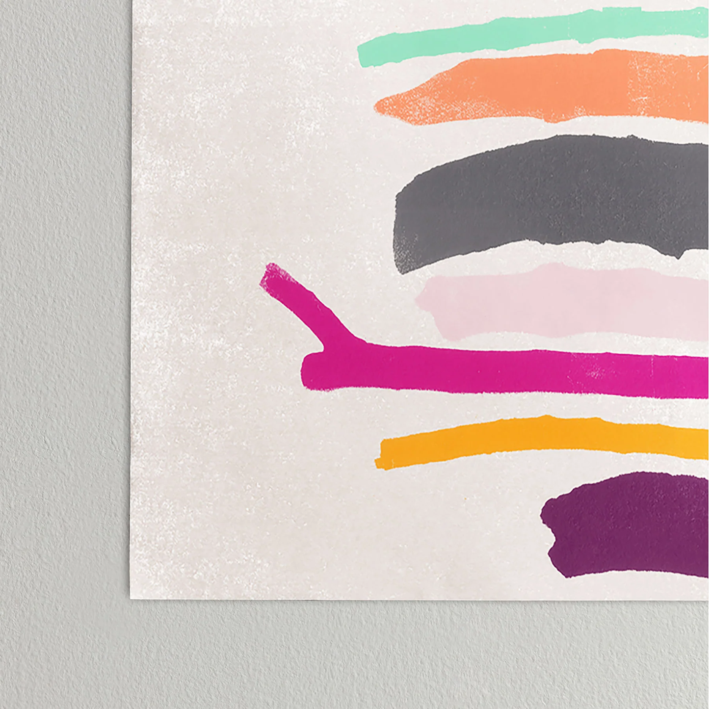 Painted Twigs Poster Art