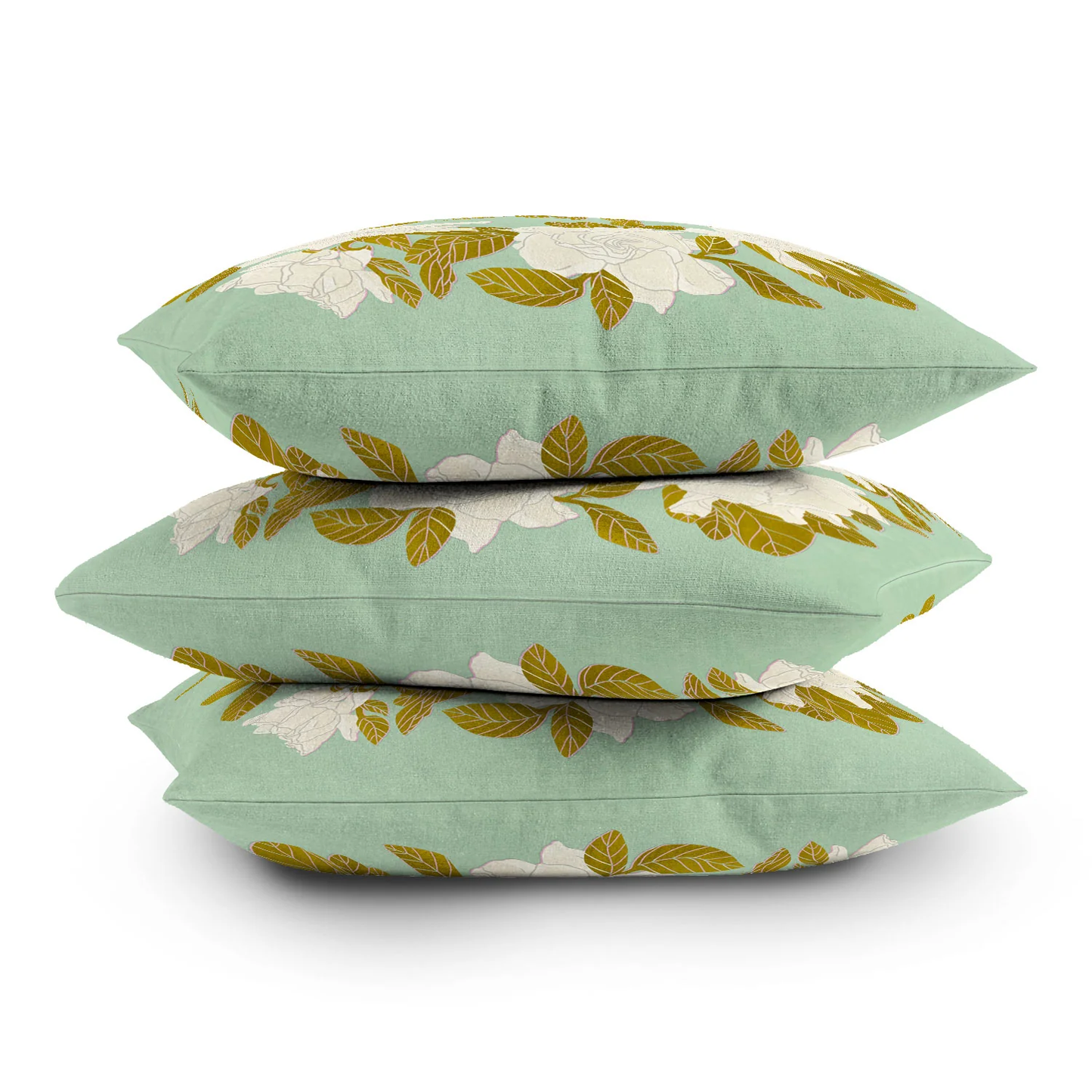 Gardenias Throw Pillow