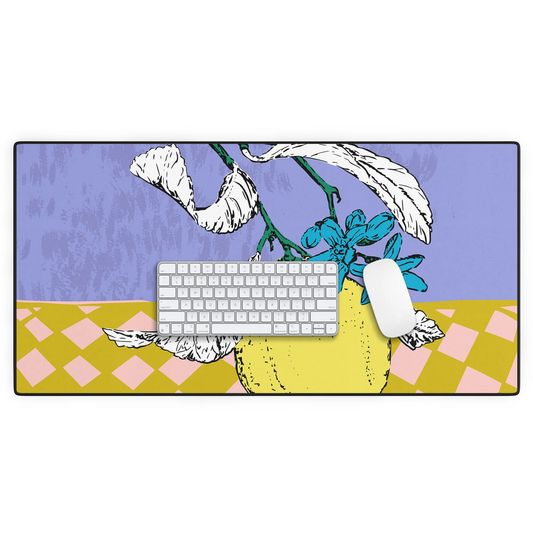 Super Fruits Lemon Desk Mat