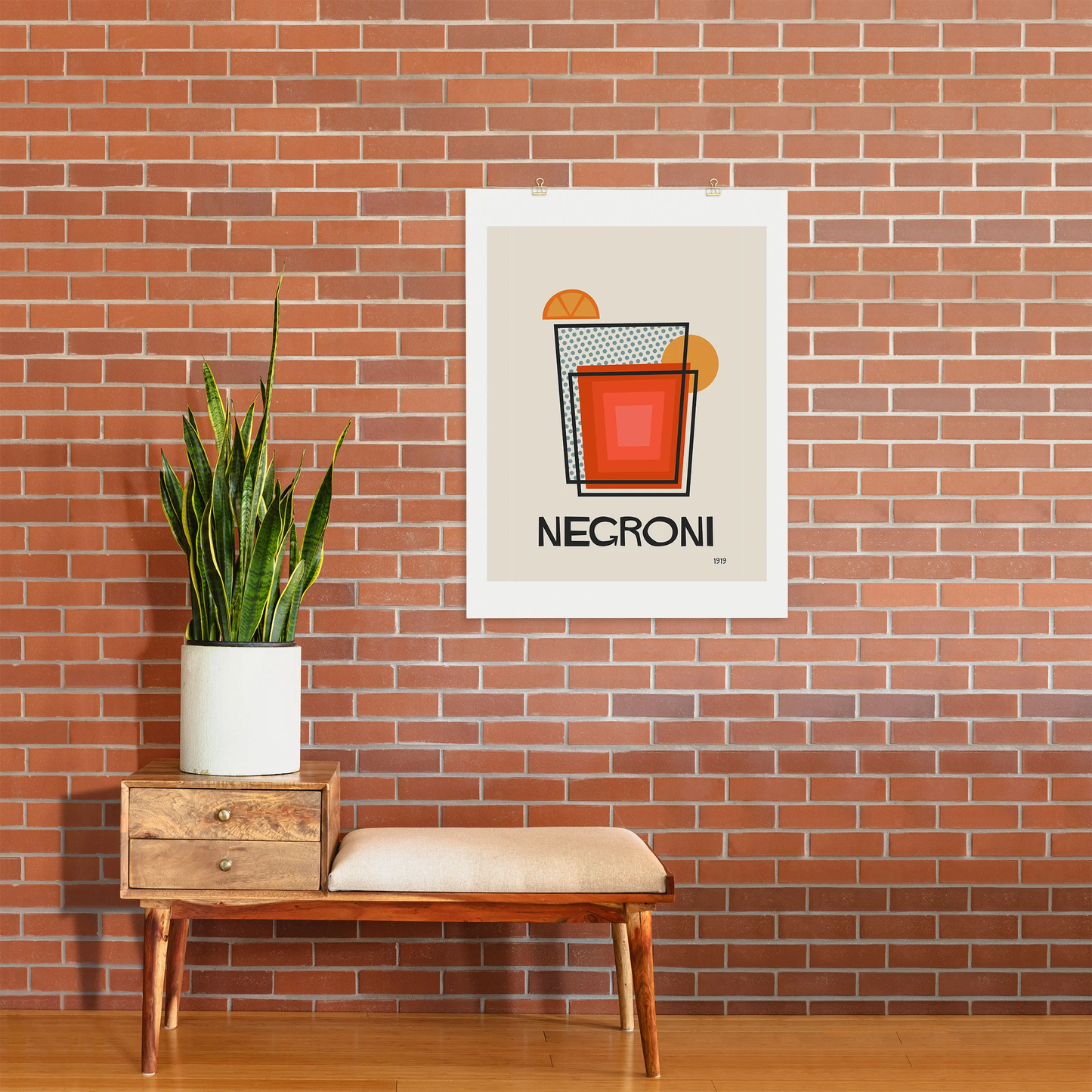 Negroni Art Print