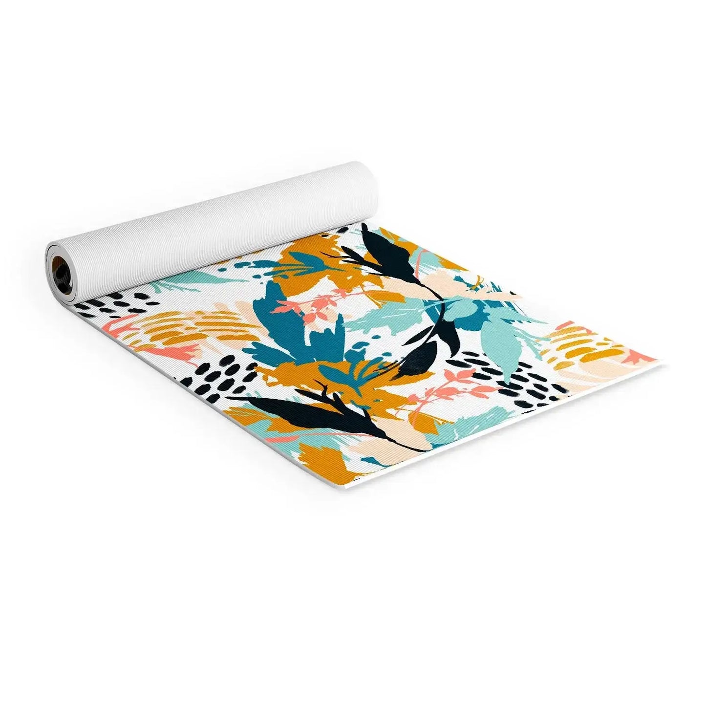 Botanical Brushstrokes Yoga Mat