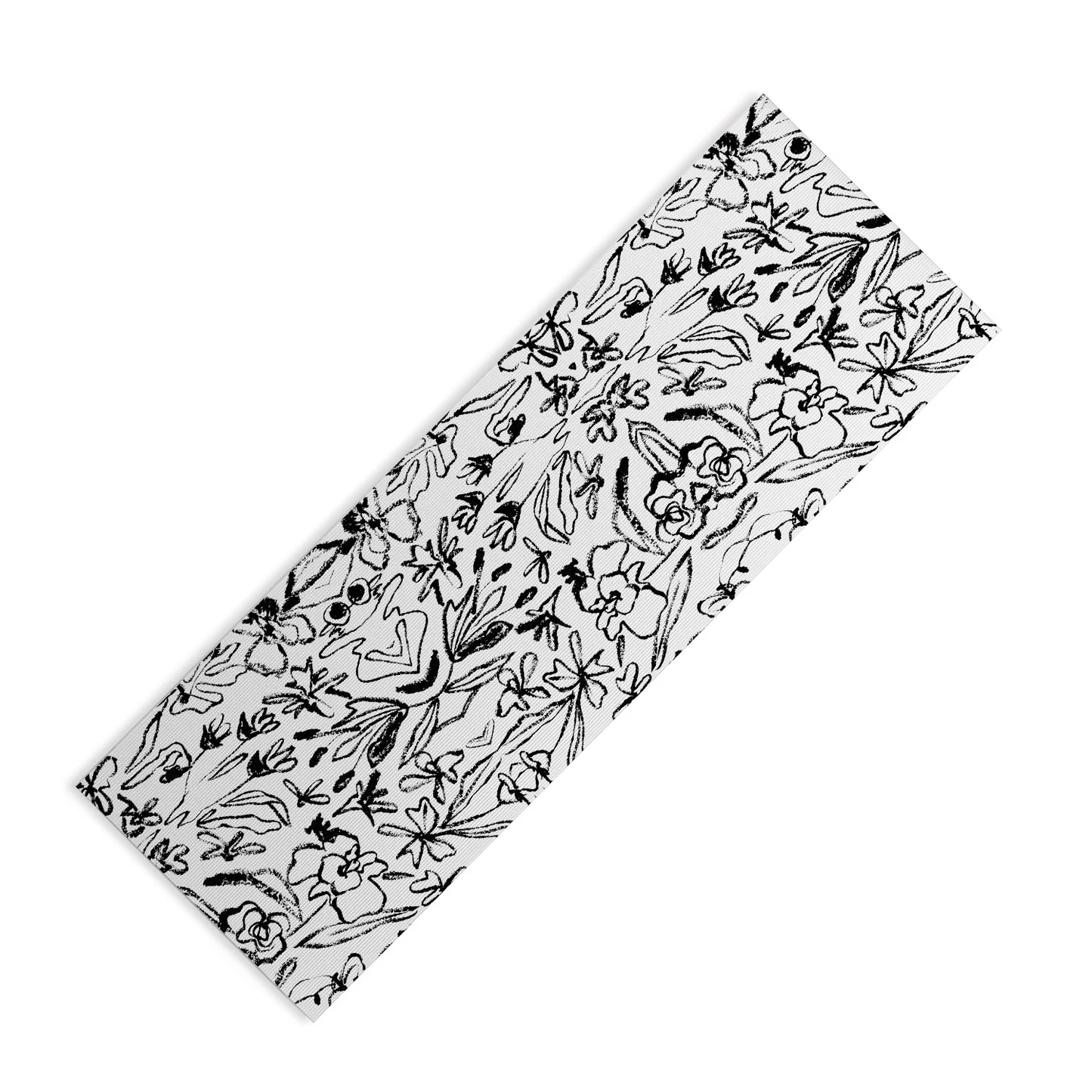 Botanical Strokes Yoga Mat