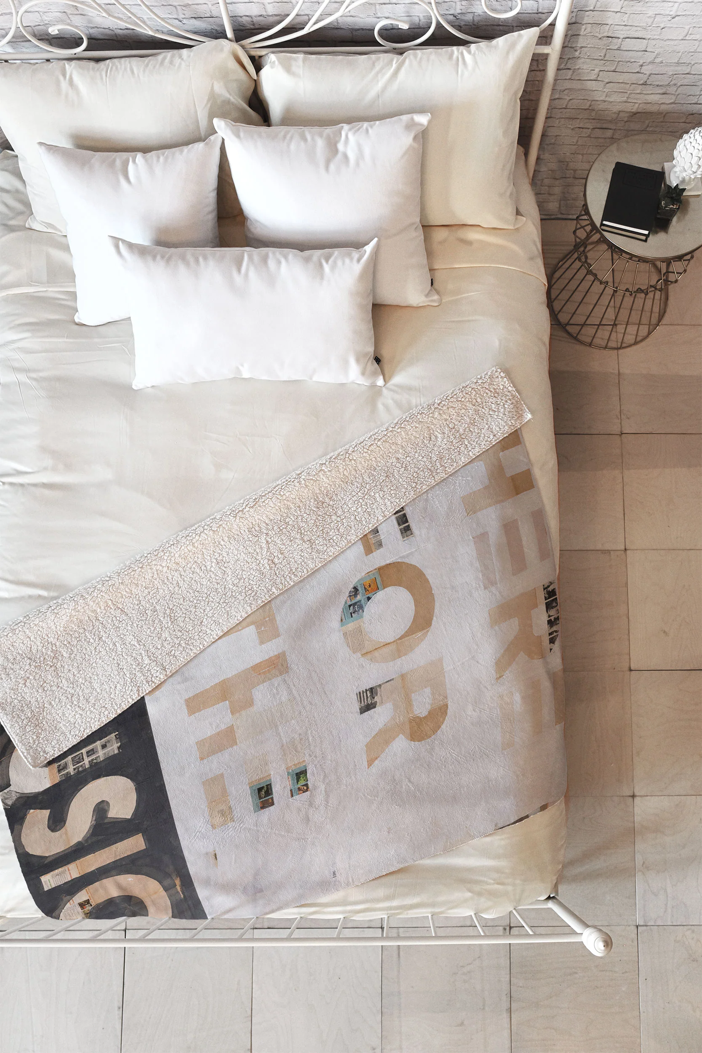 Here for the Music Sherpa Throw Blanket - Heavyweight