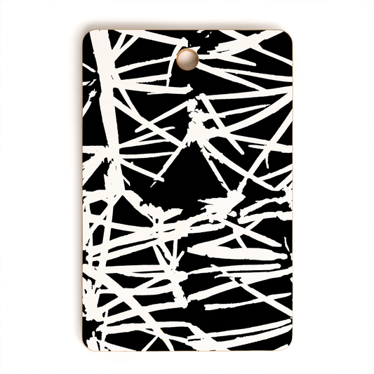 White Lightening Bamboo Cutting Board
