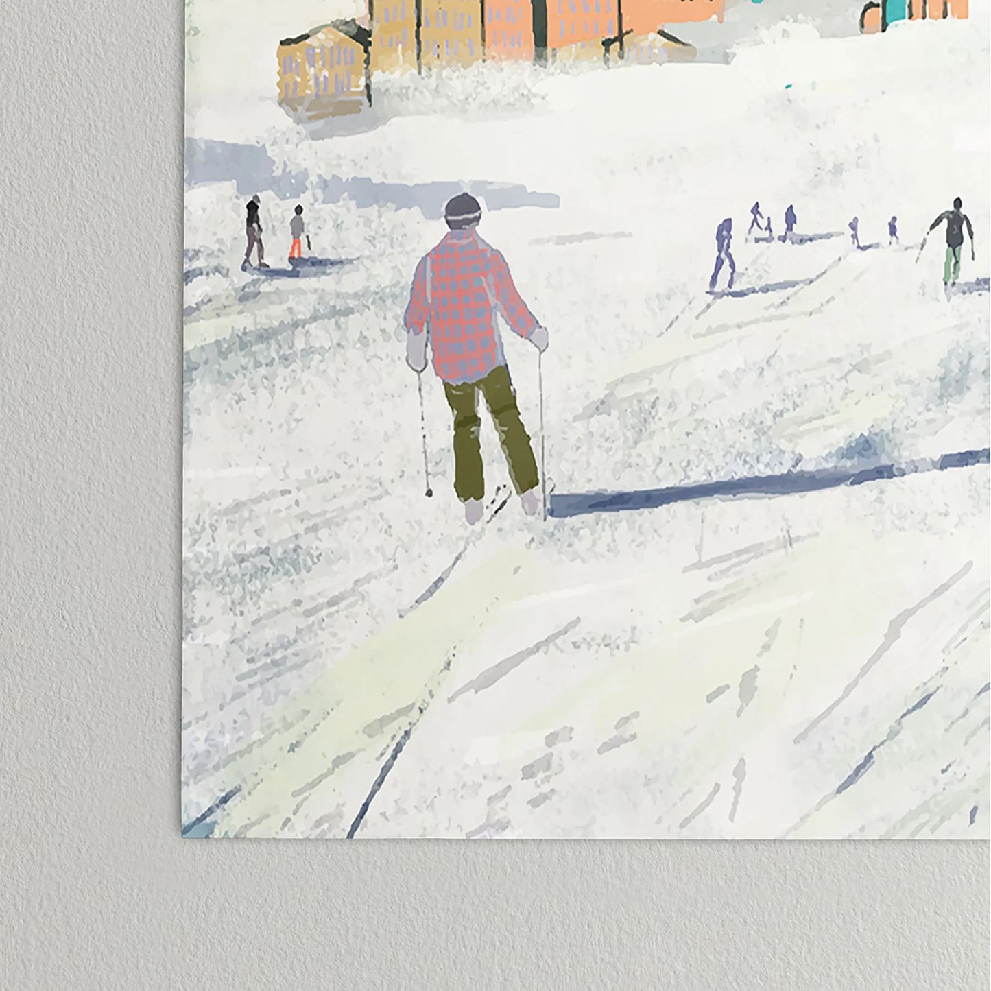 Ski Trip Poster Art