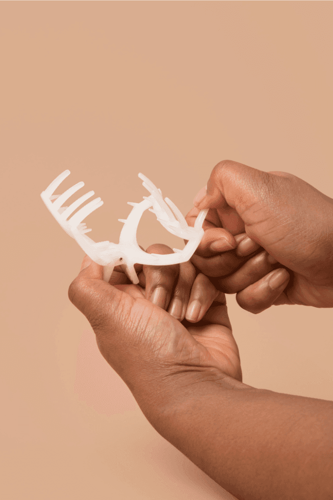 Open Tortoise Medium Claw Hair Clip