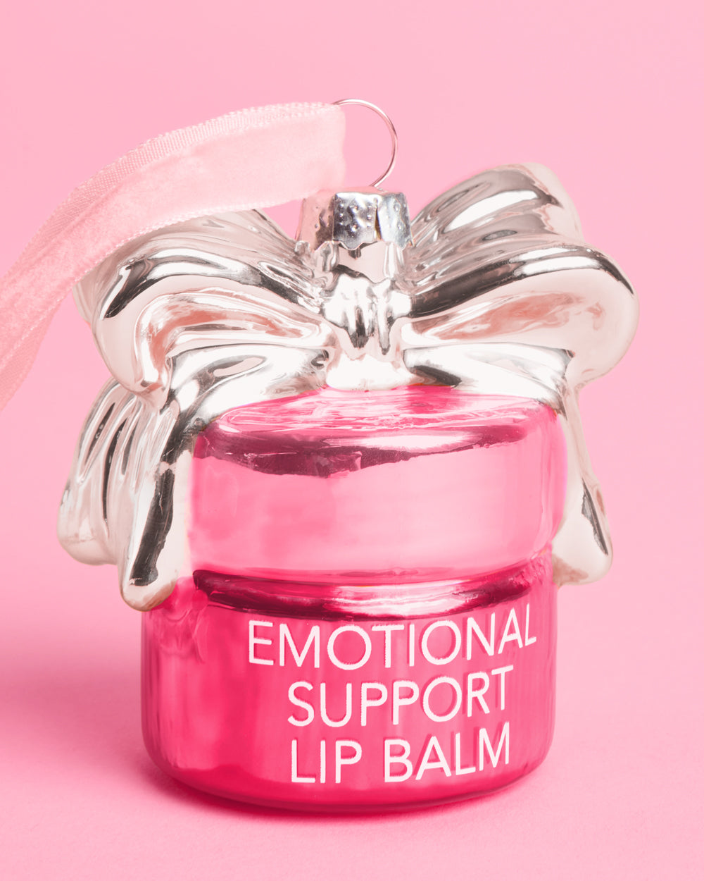 Emotional Support Lip Balm - glass ornament