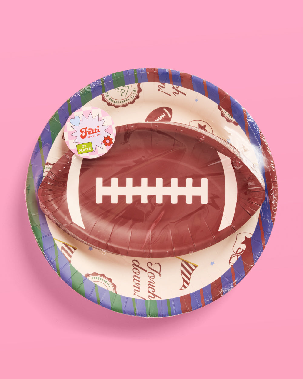 Varsity Plates - 32 paper plates