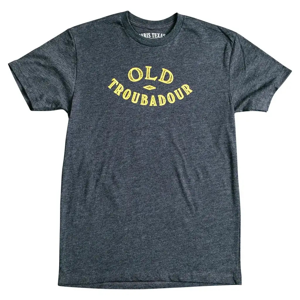 Old Troubadour T-Shirt - Charcoal