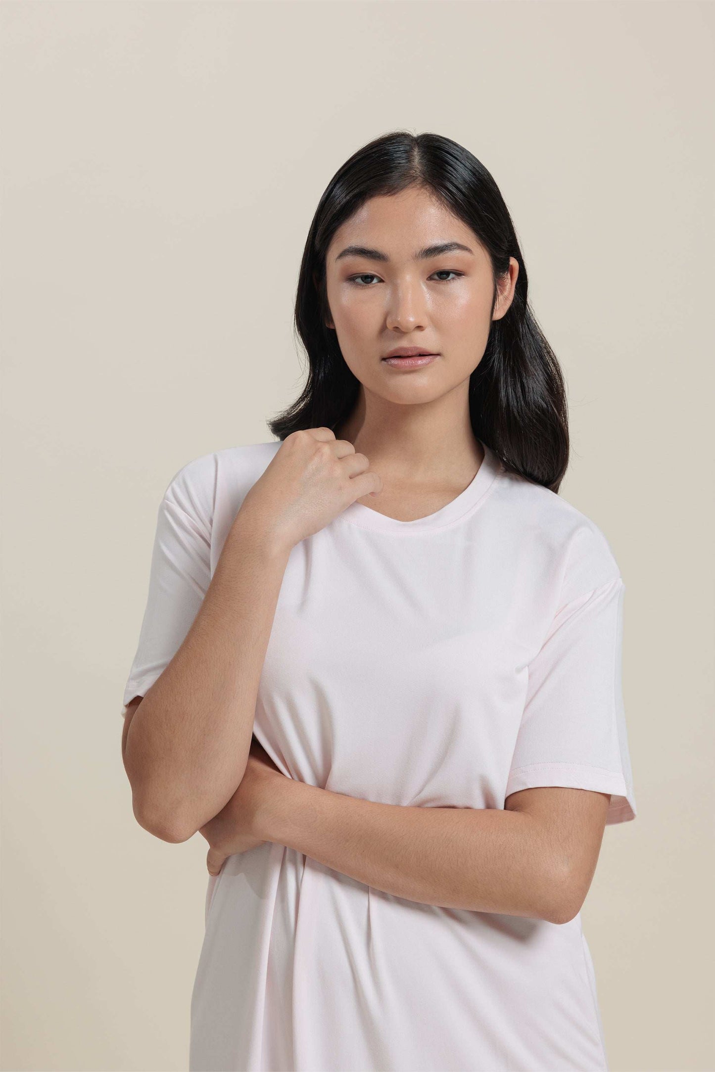 Bamboo Short Sleeve Tee Dress
