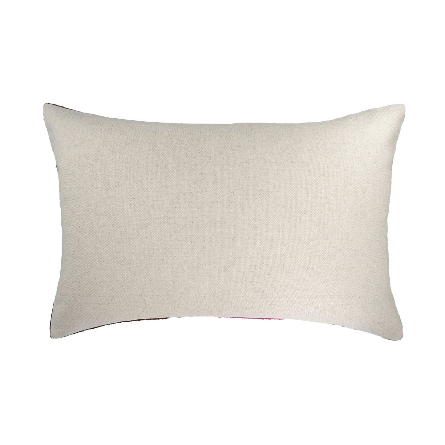 Ra Silk Velvet Ikat Throw Pillow Cover, 16 X 24