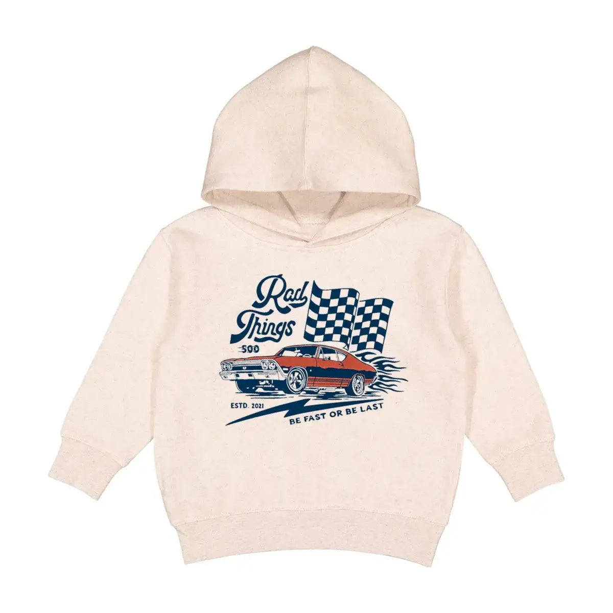 RAD THINGS 500 HOODIE - VINTAGE CREAM