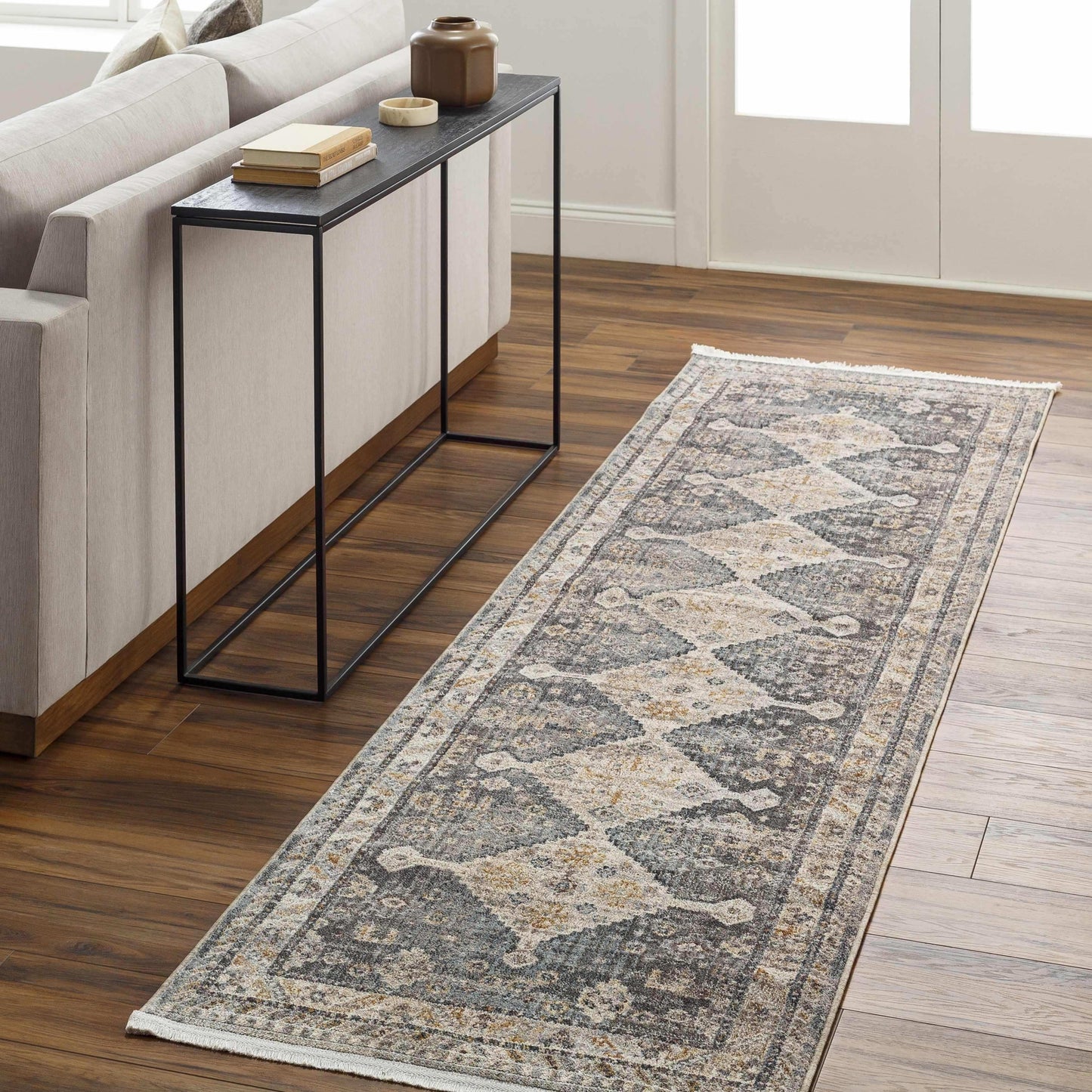 Lyam Luxe Rug with Fringes