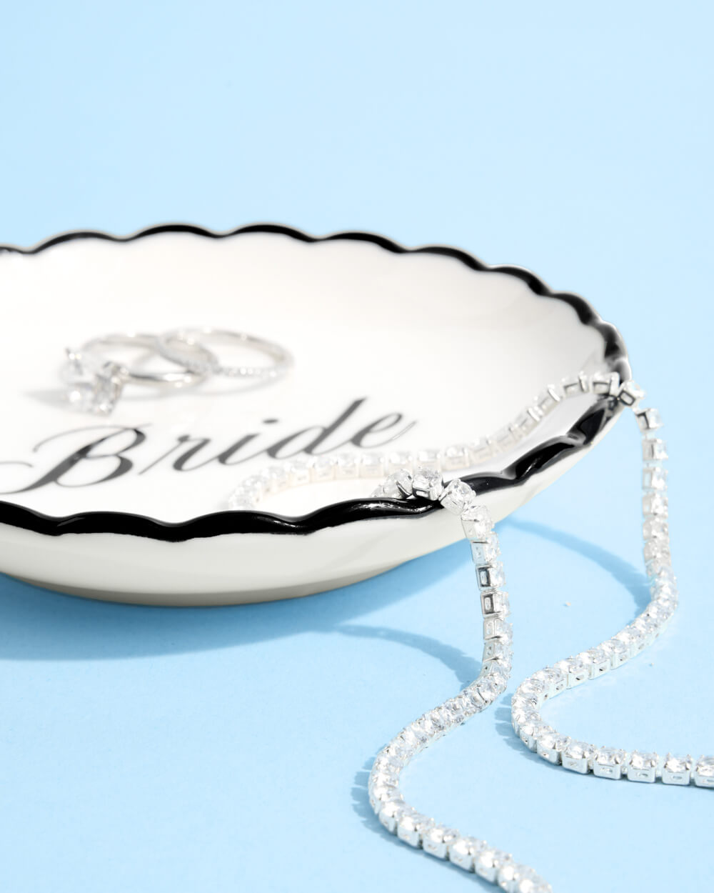 Classic Bride Ring Dish - Ring Tray