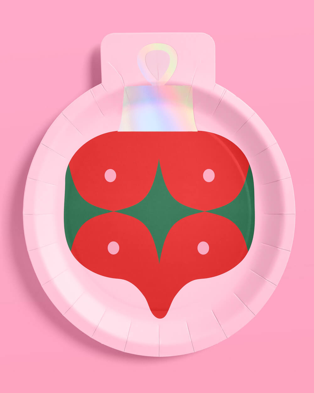 Ornament Plates - 12 or 24 paper plates