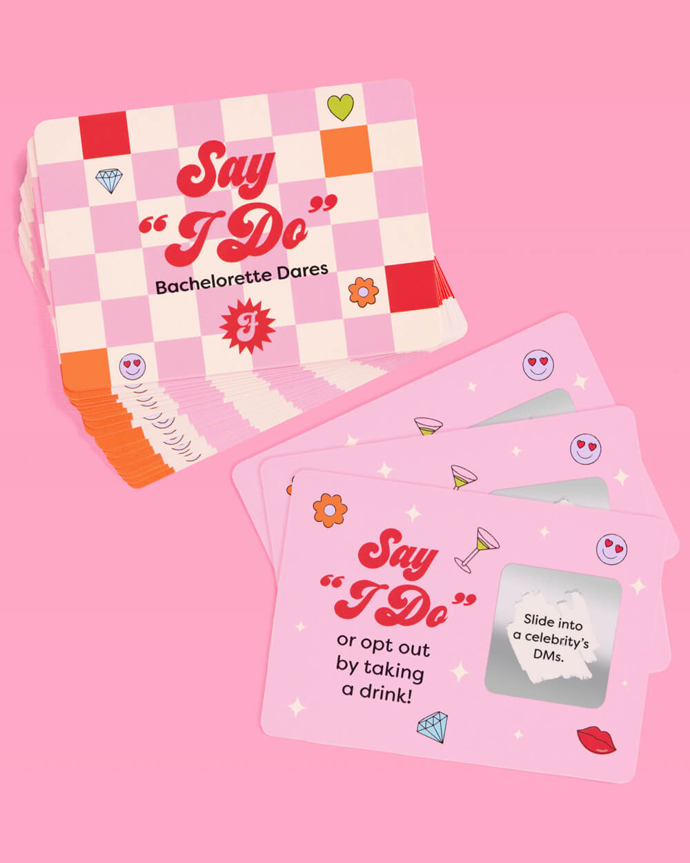 Say I Do Card Game - 25 scratch off dare cards