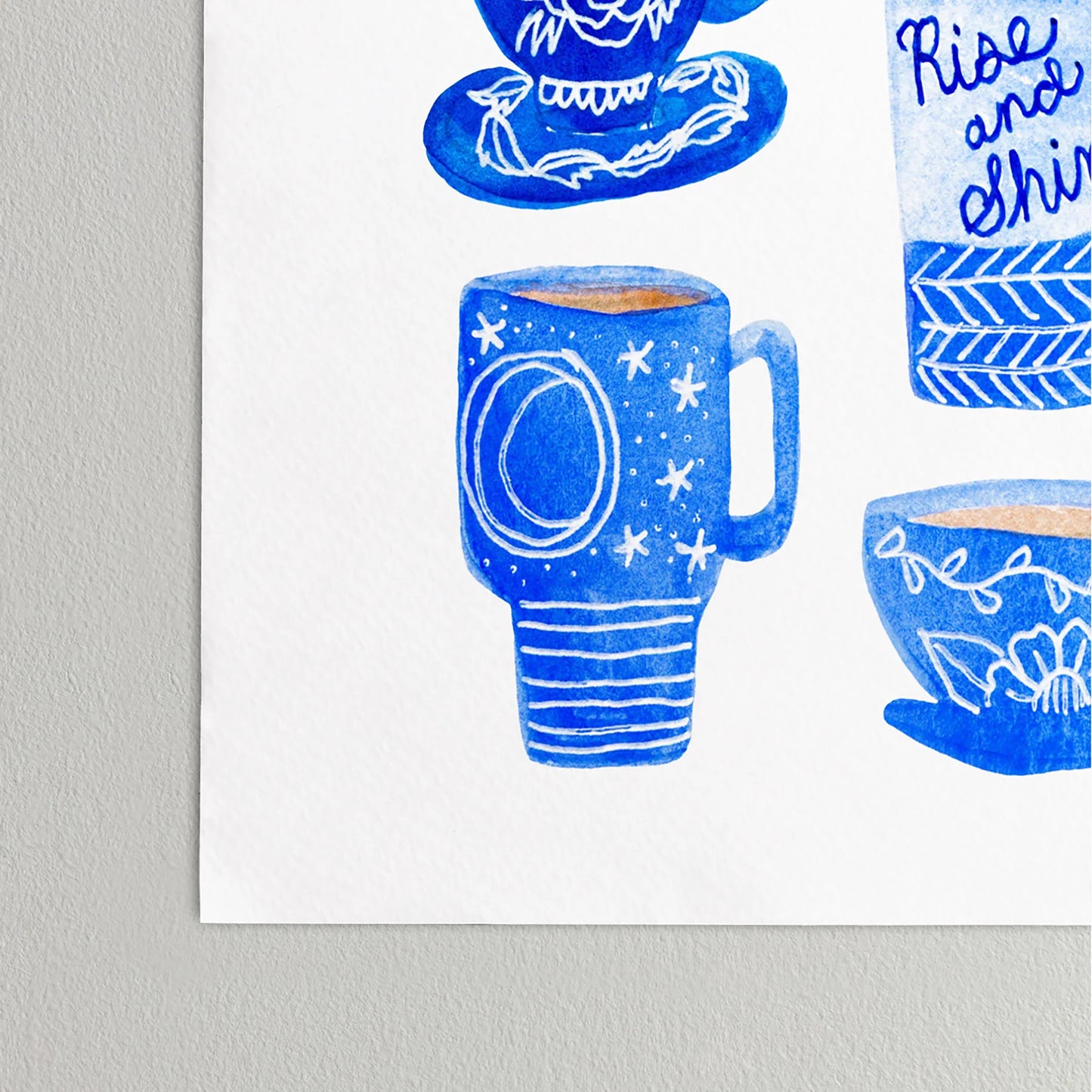 Tea and Coffee Poster Art