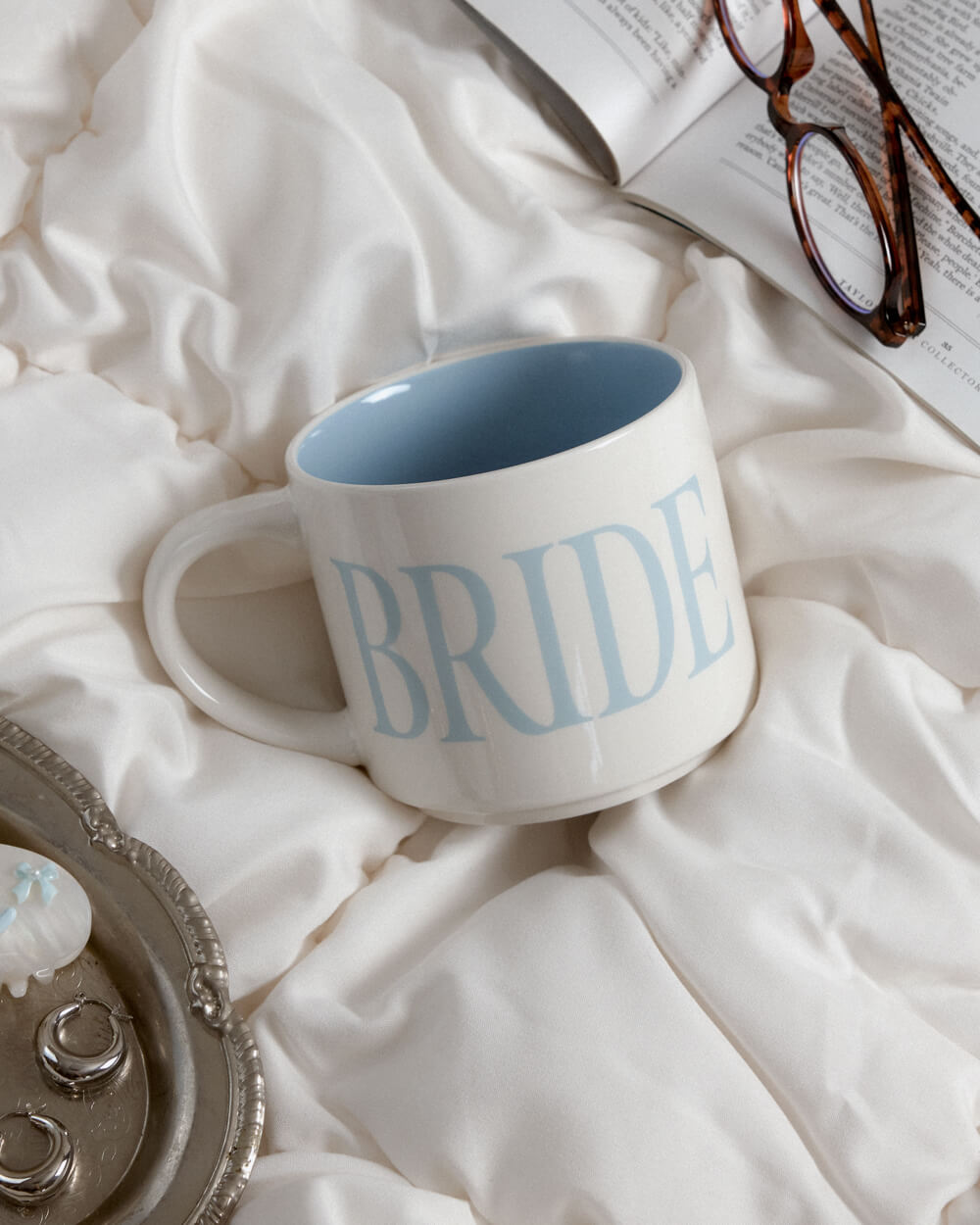 Blue Bride Mug - ceramic mug