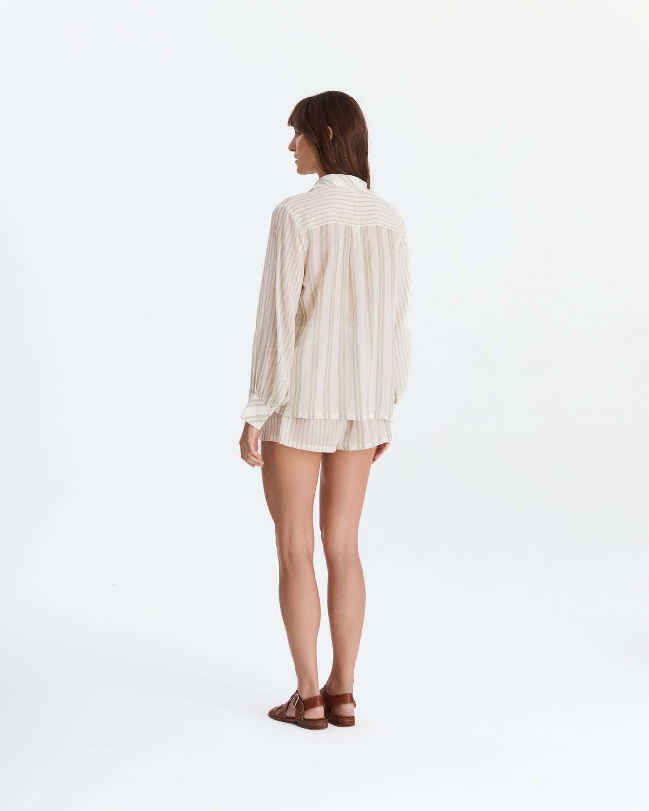 Salvia Cotton Mist Short Pajama Set
