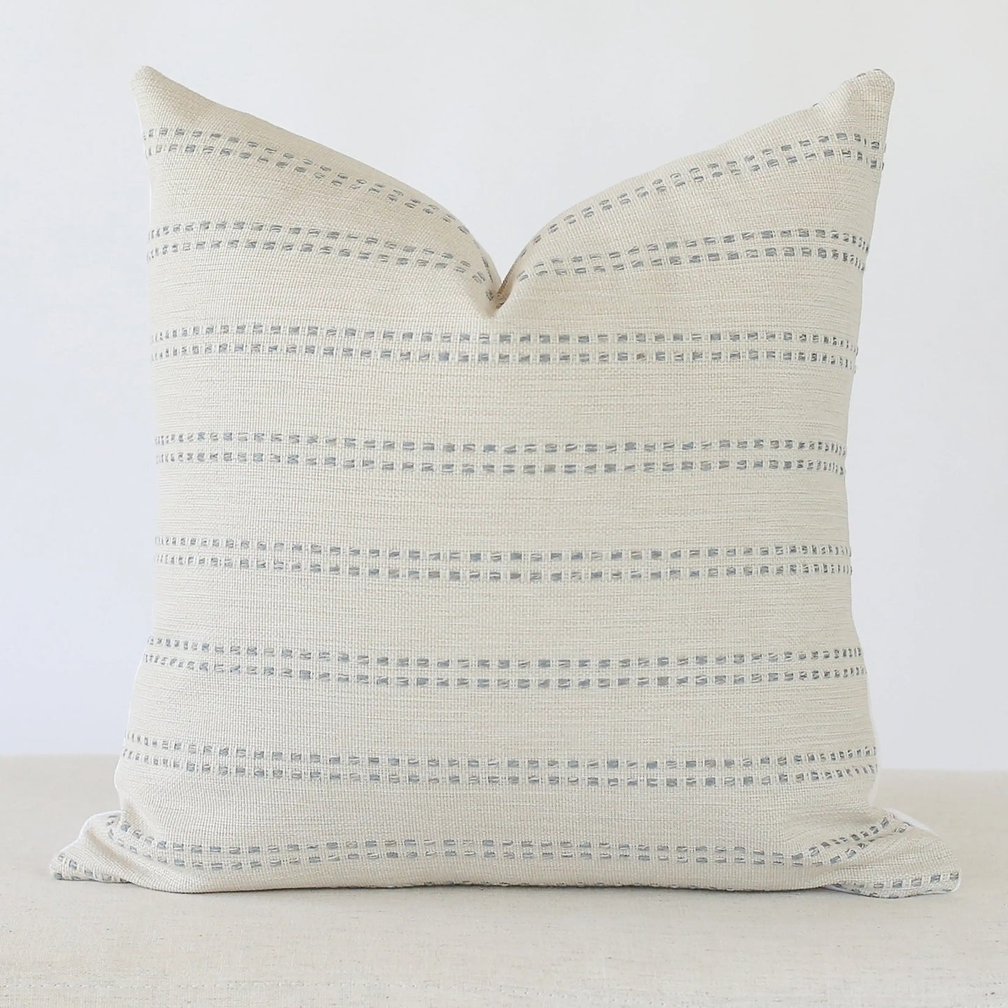 Tatum Blue Throw Pillow