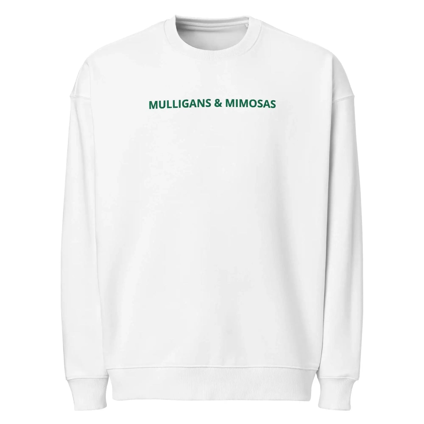Unisex organic oversized sweatshirt