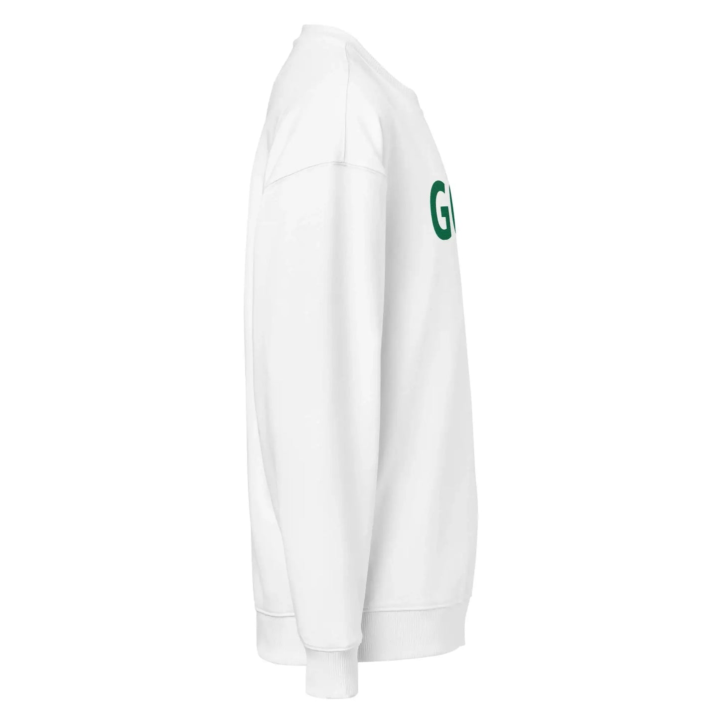 Oversized Embroidered GOLF Sweatshirt – Mulligans & Mimosas Sleeve Detail