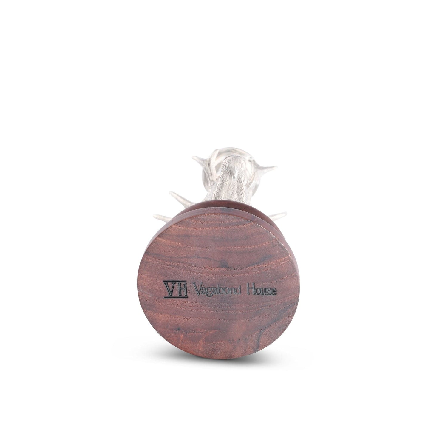 Pewter Elk 1 Taper Candlestick