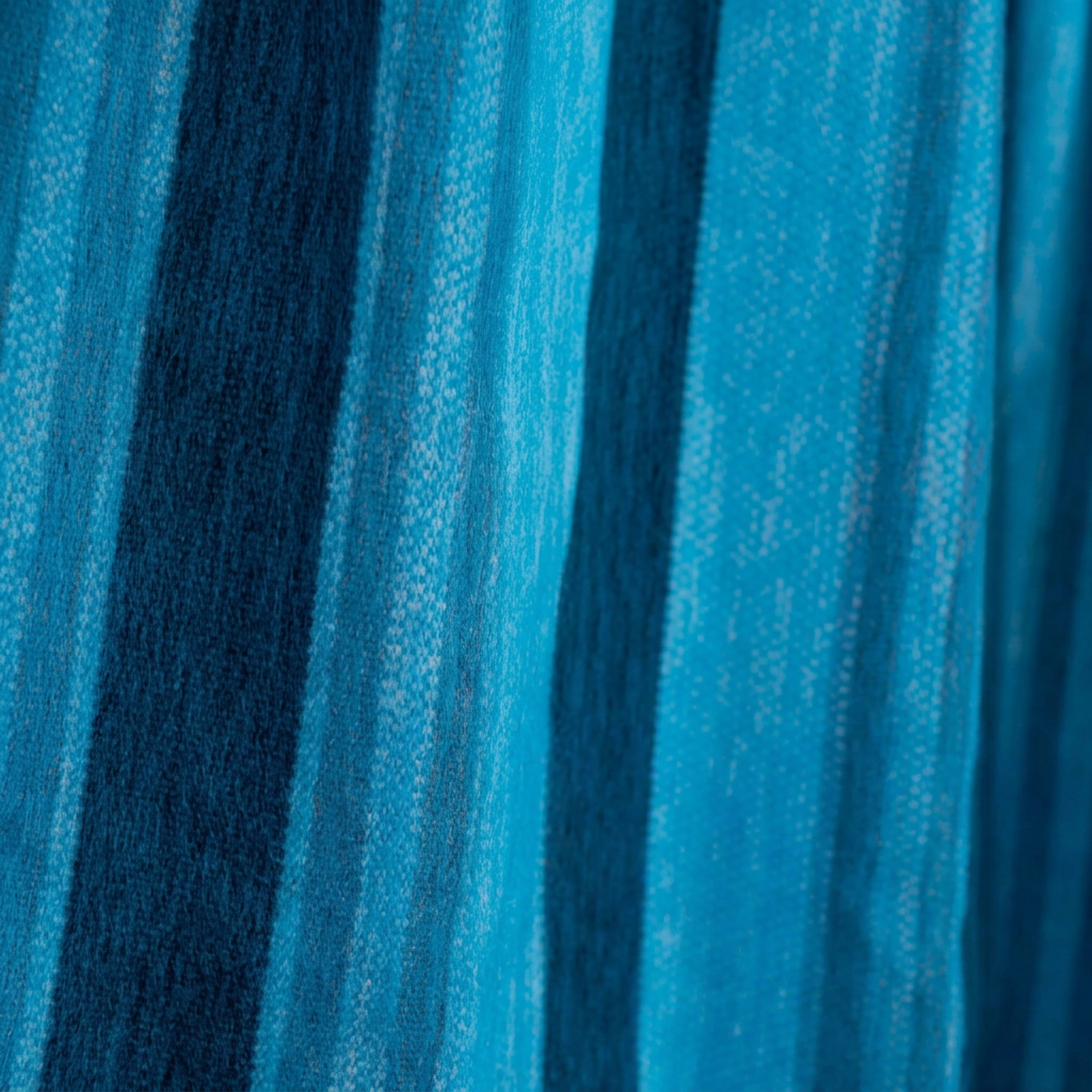 Handwoven Alpaca Throw Blanket | Lustrous Blue | Nawi Collection