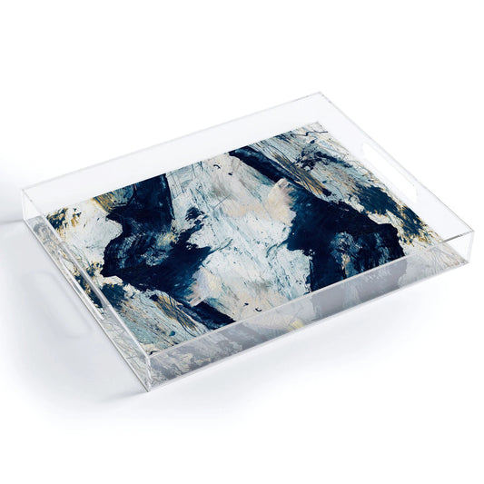 Estate Acrylic Tray - Medium w/Handles