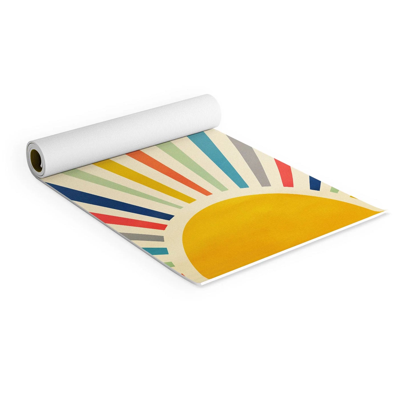 Sun Retro Yoga Mat