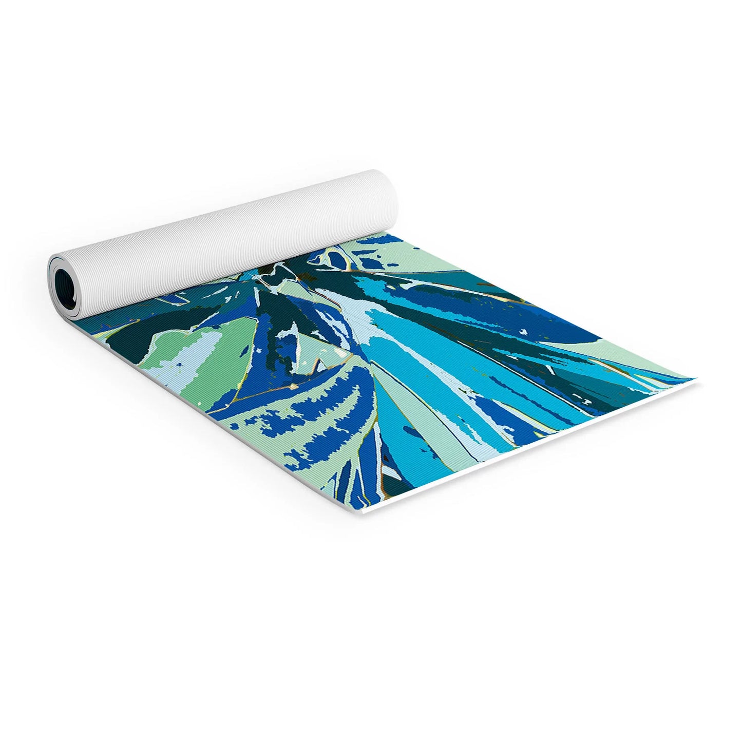Bursting Bromeliad Yoga Mat