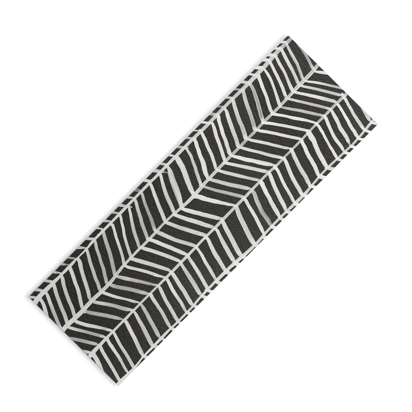 Herringbone Black Yoga Mat