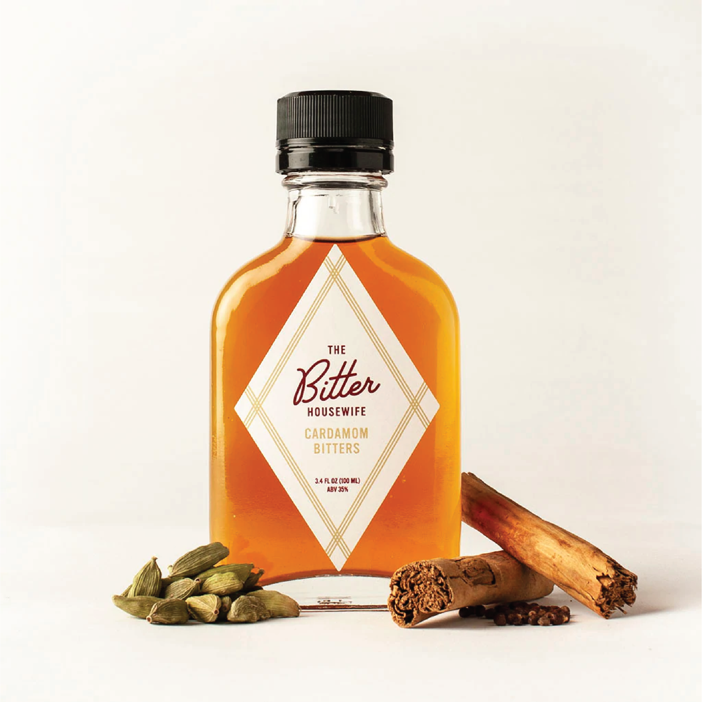 The Bitter Housewife's Cardamom Bitters, 100ml