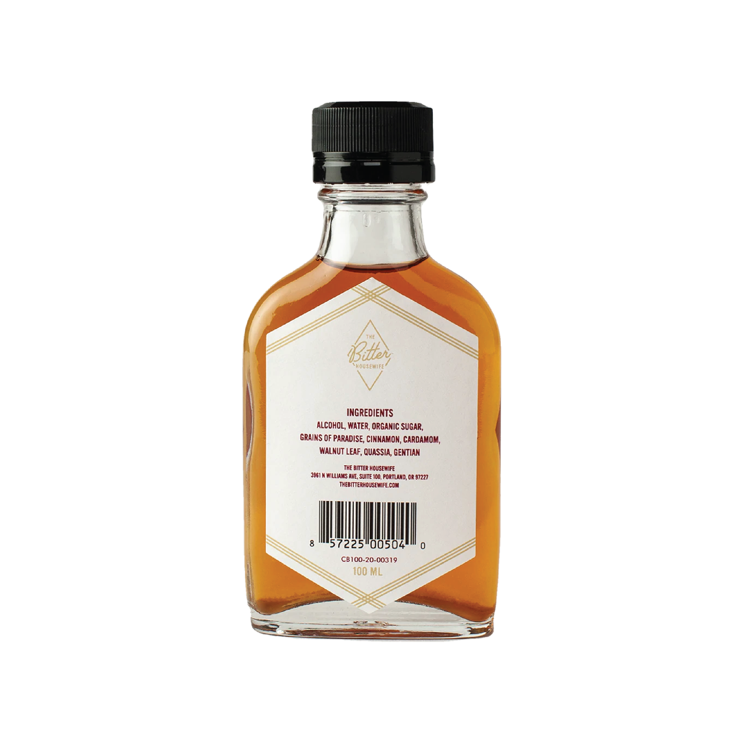 The Bitter Housewife's Cardamom Bitters, 100ml