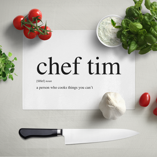 Chef Cutting + Presentation Board