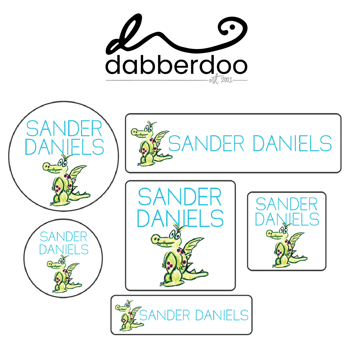 Green Dragon ID Labels