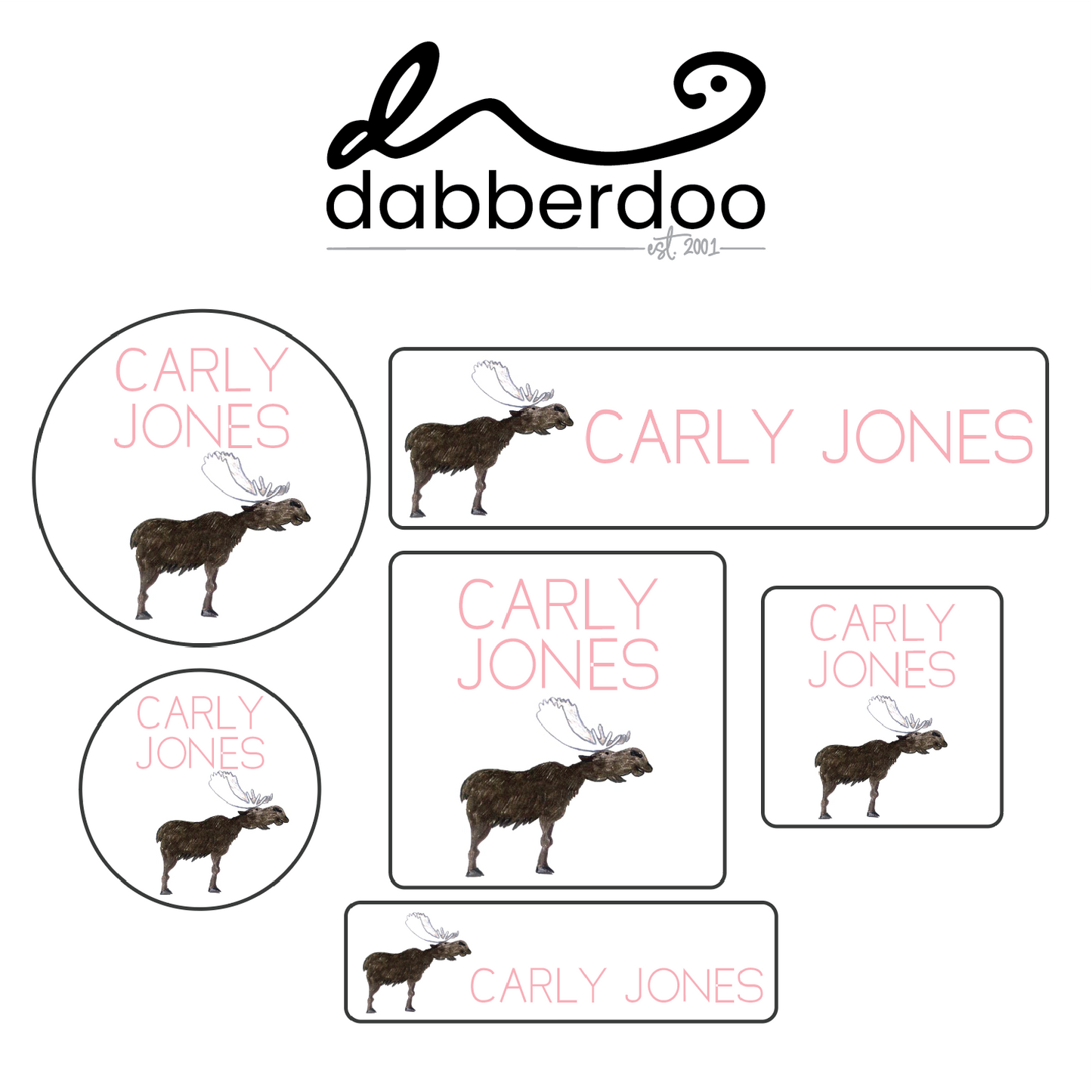 Moose ID Labels