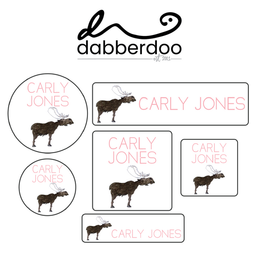 Moose ID Labels