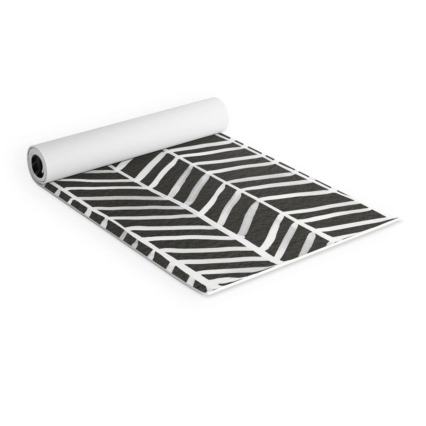 Herringbone Black Yoga Mat