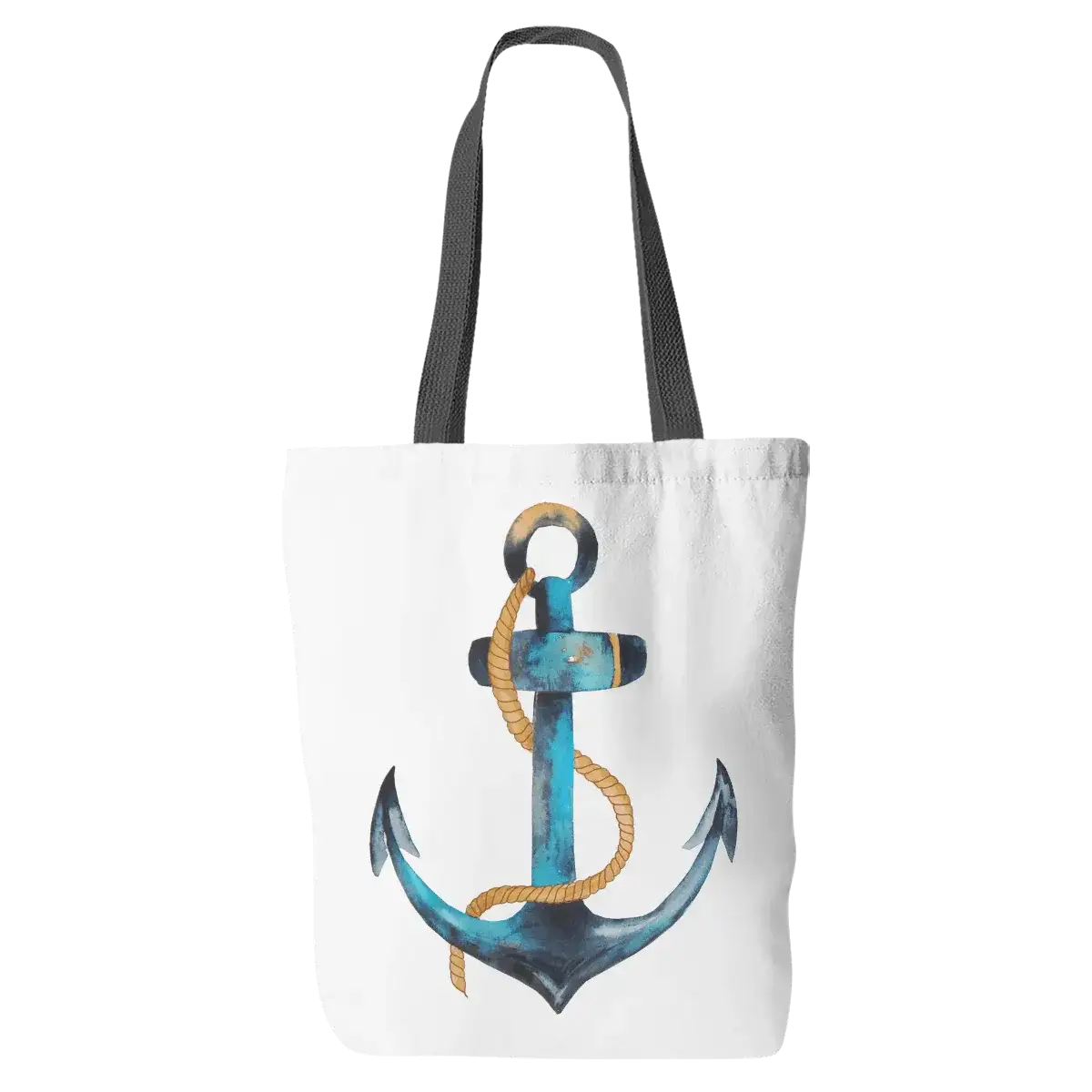 Anchor Watercolor Tote Bag