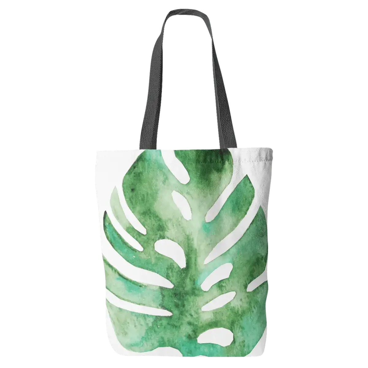 Banana Leaf Watercolor Tote Bag