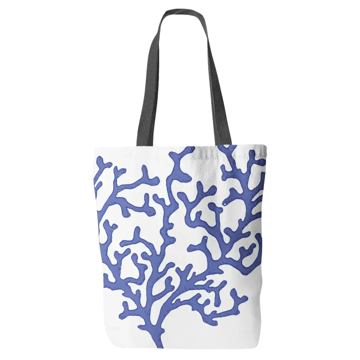 Deep Blue Coral Tote Bag