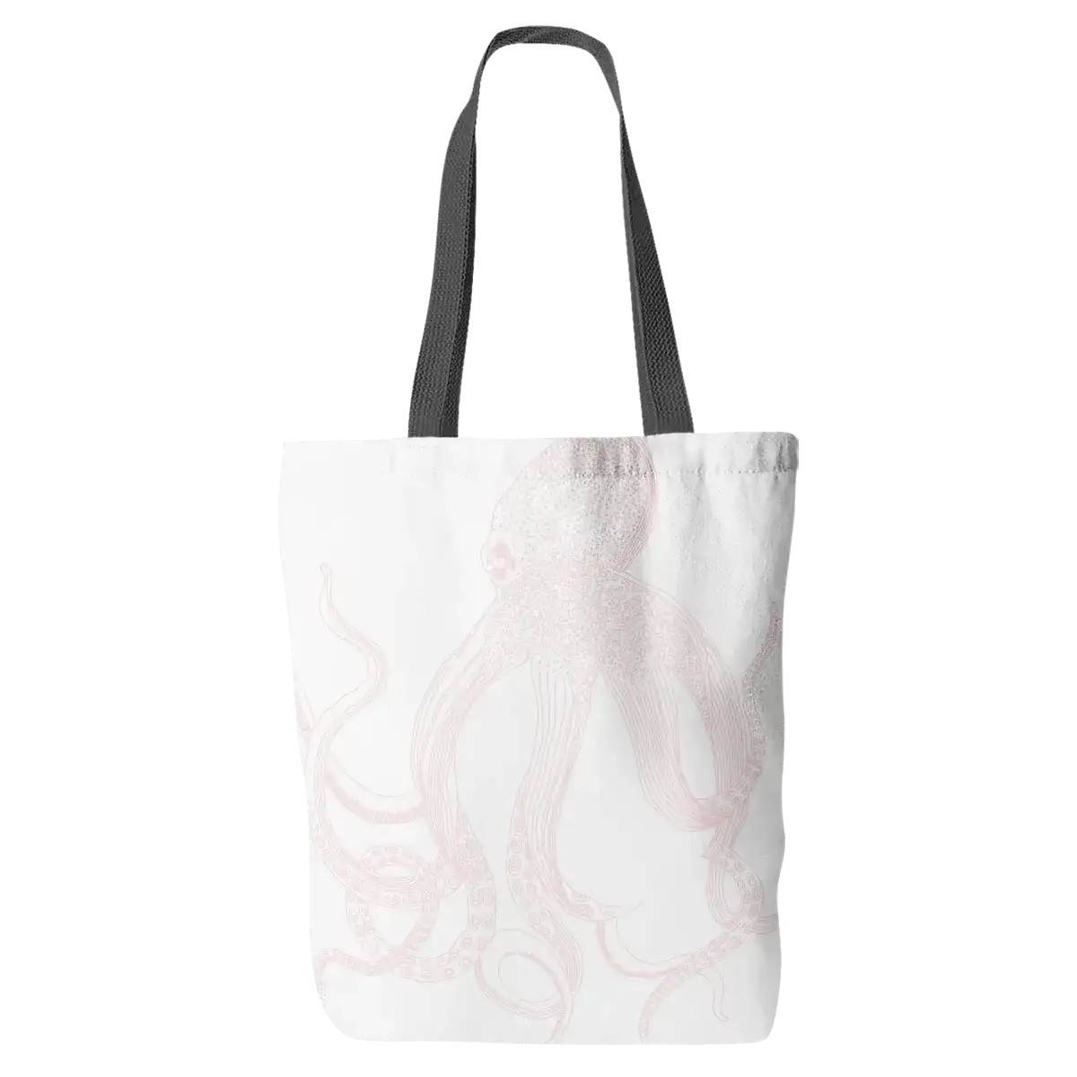 Barely Pink Octopus Tote Bag