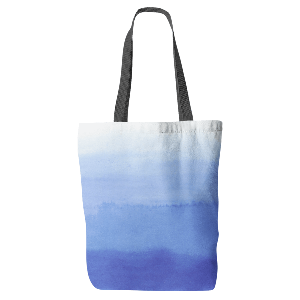 Blues Ombre Wash Tote Bag
