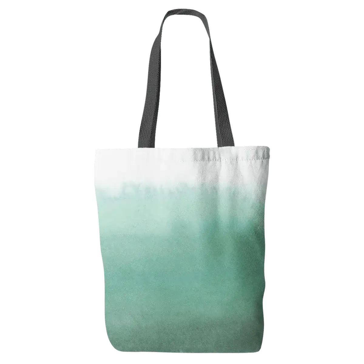 Emerald Ombre Wash Tote Bag