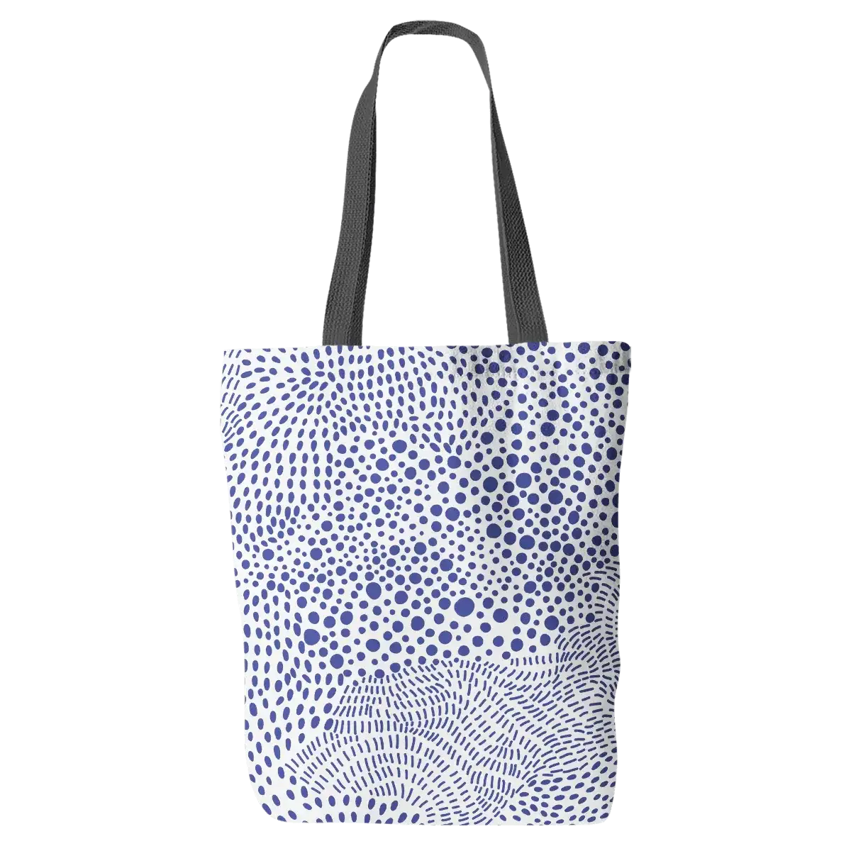 Organic Blue Tote Bag