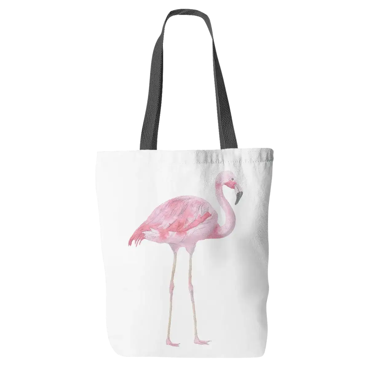 Flamingo Watercolor Tote Bag