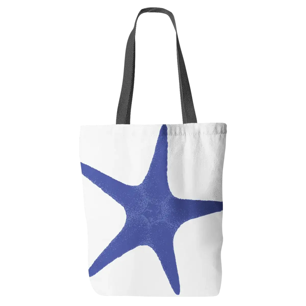 Deep Blue Starfish Tote Bag